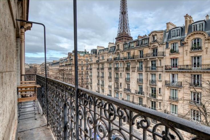 Апартаменты Eiffel Tower / Tour Eiffel Париж Экстерьер фото